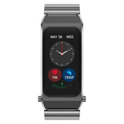 B7 Pro 1.5 inch 2 in 1 Bluetooth Earphone Silicone Strap Smart Watch, Support Heart Rate / Sleep Monitoring(Black)