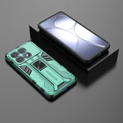 For Redmi K70 Ultra 5G Global Supersonic PC + TPU Holder Phone Case(Green)