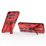 For Redmi K70 Ultra 5G Global Supersonic PC + TPU Holder Phone Case(Red)