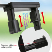 3R-2361 Car Auxiliary Rearview Side Mirror Wide Angle Interior Mirror(Black)