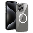 For iPhone 16 Pro Max Ice Feel HD Transparent MagSafe PC Full Coverage Phone Case(White) - iPhone 16 Pro Max Cases by PMC TechLife | Online Shopping South Africa | PMC TechLife | Buy Now Pay Later Mobicred