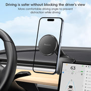 Yesido C213 Car Floating Screen Clip-on MagSafe Magnetic Phone Holder(Black)