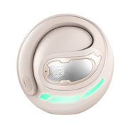 I19 Mechanical Planet Ear-Mounted Wireless Bluetooth Earphone(Beige)