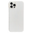 For iPhone 16 Pro Max Weave Texture TPU Phone Case(White) - iPhone 16 Pro Max Cases by PMC TechLife | Online Shopping South Africa | PMC TechLife | Buy Now Pay Later Mobicred