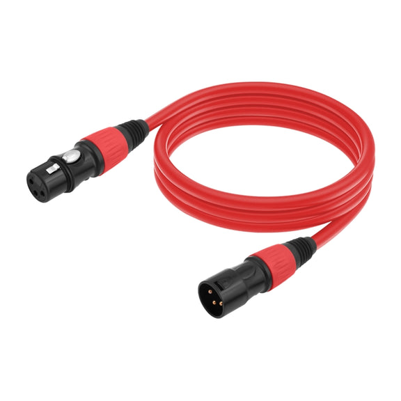5 Color / Set JC1015 XLR 3pin Male to Female Audio Cable, Length:1m