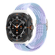 For Samsung Galaxy Watch Ultra 47mm Slide Buckle Nylon Braided Watch Band(Violets) - Watch Bands by PMC TechLife | Online Shopping South Africa | PMC TechLife | Buy Now Pay Later Mobicred