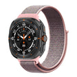 For Samsung Galaxy Watch Ultra 47mm Plastic Connector Nylon Loop Watch Band(Pink Sand) - Watch Bands by PMC TechLife | Online Shopping South Africa | PMC TechLife | Buy Now Pay Later Mobicred