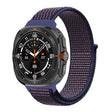 For Samsung Galaxy Watch Ultra 47mm Plastic Connector Nylon Loop Watch Band(Indigo Blue) - Watch Bands by PMC TechLife | Online Shopping South Africa | PMC TechLife | Buy Now Pay Later Mobicred
