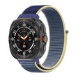 For Samsung Galaxy Watch Ultra 47mm Plastic Connector Nylon Loop Watch Band(Ice Blue) - Watch Bands by PMC TechLife | Online Shopping South Africa | PMC TechLife | Buy Now Pay Later Mobicred