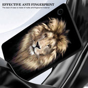For Samsung Galaxy Tab S9 / S9 FE Color Painting Pattern Smart Tablet TPU Case(Lion)