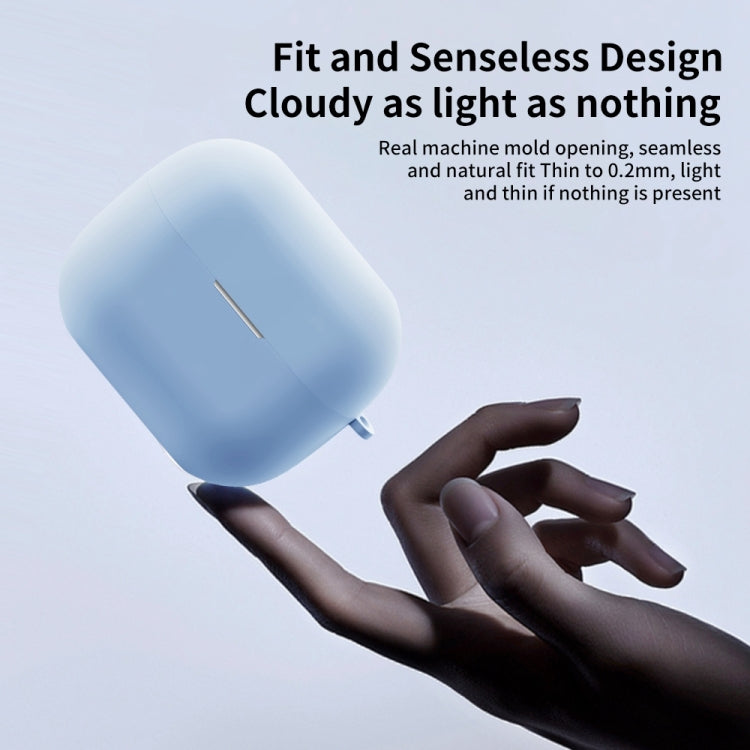 For Samsung Galaxy Buds 3 / 3 Pro Wireless Bluetooth Earphone Silicone Protective Case(White)