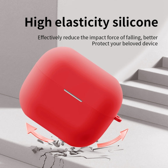 For Samsung Galaxy Buds 3 / 3 Pro Wireless Bluetooth Earphone Silicone Protective Case(White)