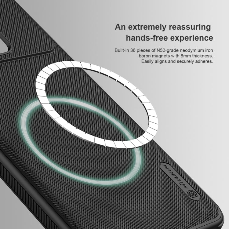For Redmi K70 Ultra NILLKIN Frosted Shield Pro Magnetic Phone Case(Black)