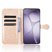 For Redmi K70 Ultra Honeycomb Dot Texture Leather Phone Case(Gold)