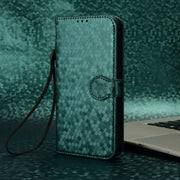 For Redmi K70 Ultra Honeycomb Dot Texture Leather Phone Case(Green)
