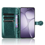 For Redmi K70 Ultra Honeycomb Dot Texture Leather Phone Case(Green)
