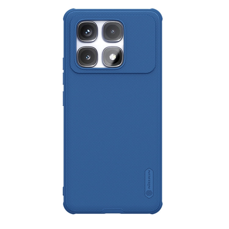 For Redmi K70 Ultra NILLKIN Frosted Shield Pro PC + TPU Phone Case(Blue)