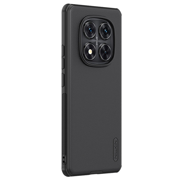 For Redmi Note 14 Pro 5G NILLKIN Frosted Shield Pro PC + TPU Phone Case(Black)