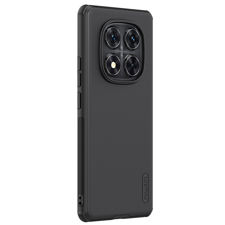 For Redmi Note 14 Pro 5G NILLKIN Frosted Shield Pro PC + TPU Phone Case(Black)