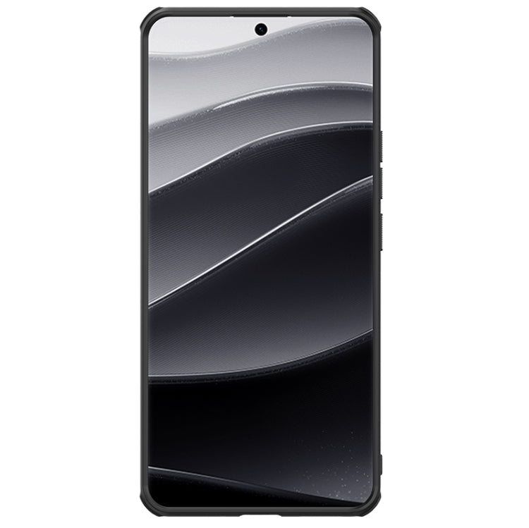 For Redmi Note 14 Pro 5G NILLKIN Frosted Shield Pro PC + TPU Phone Case(Black)