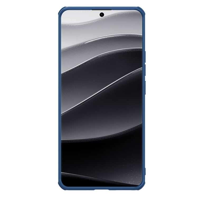 For Redmi Note 14 Pro 5G NILLKIN Frosted Shield Pro PC + TPU Phone Case(Blue)