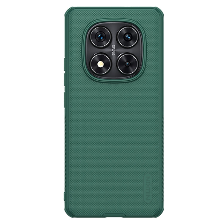 For Redmi Note 14 Pro 5G NILLKIN Frosted Shield Pro PC + TPU Phone Case(Green)