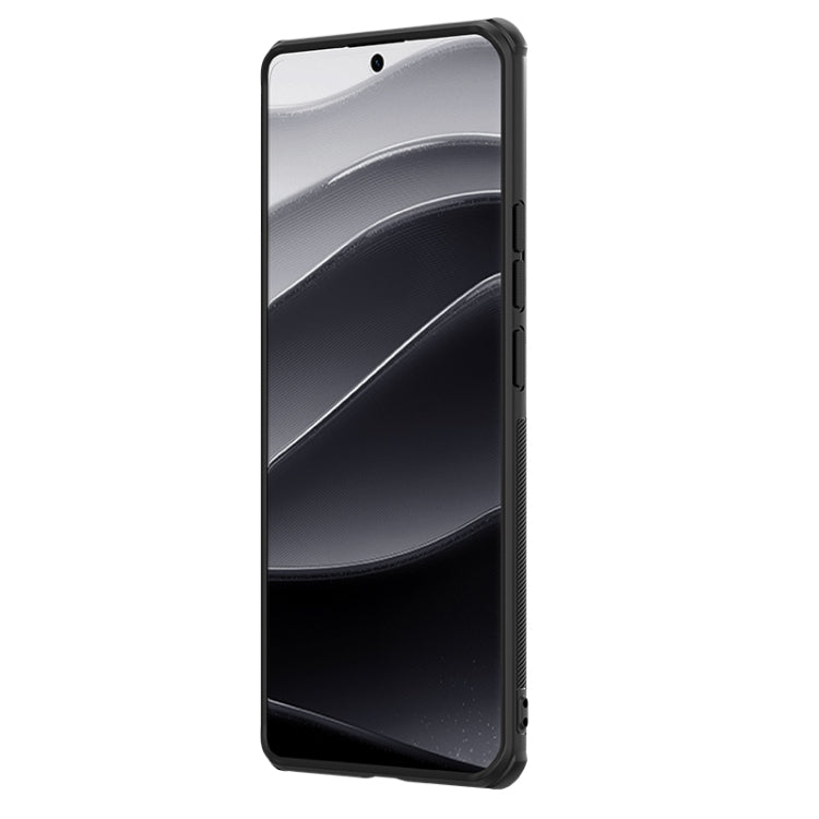 For Redmi Note 14 Pro+ 5G NILLKIN Frosted Shield Pro PC + TPU Phone Case(Black)