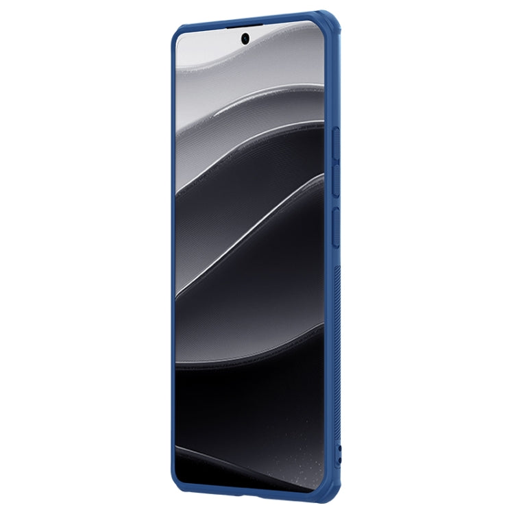 For Redmi Note 14 Pro+ 5G NILLKIN Frosted Shield Pro PC + TPU Phone Case(Blue)
