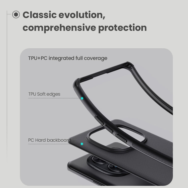 For Redmi Note 14 Pro+ 5G NILLKIN Frosted Shield Pro PC + TPU Phone Case(Blue)