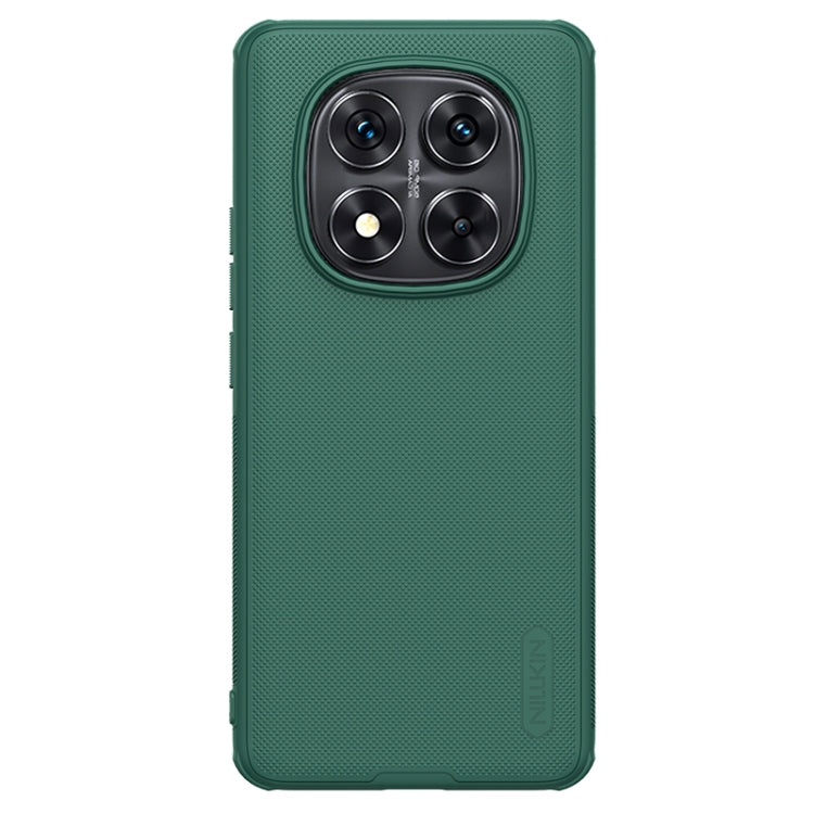 For Redmi Note 14 Pro+ 5G NILLKIN Frosted Shield Pro PC + TPU Phone Case(Green)