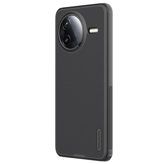 For Redmi K80 NILLKIN Frosted Shield Pro PC + TPU Phone Case(Black)
