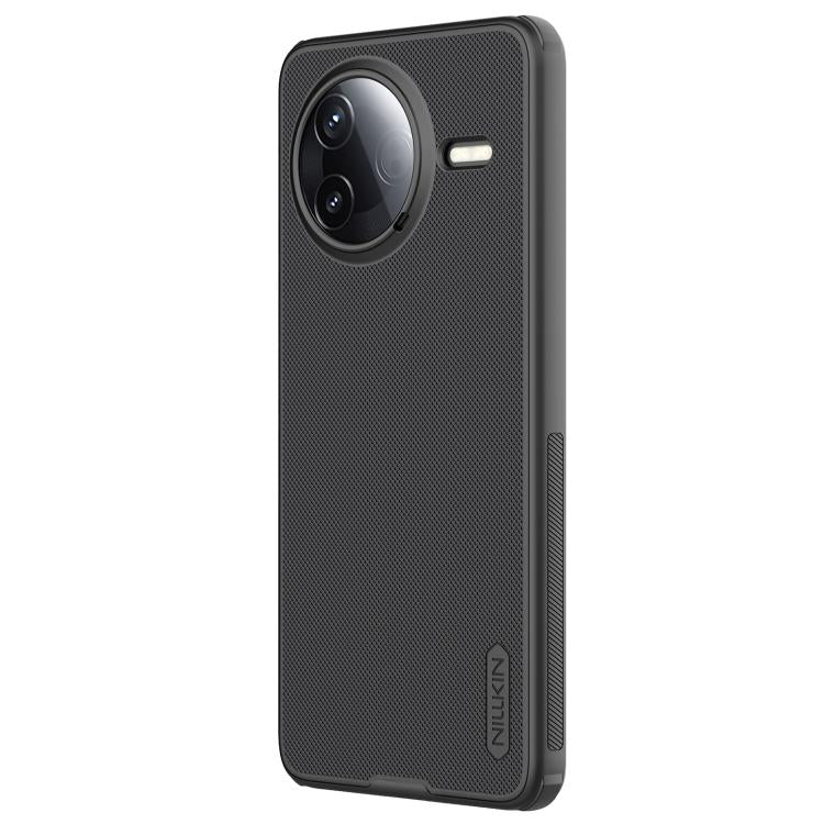 For Redmi K80 NILLKIN Frosted Shield Pro PC + TPU Phone Case(Black)