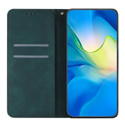 For Google Pixel 9 Pro XL Ethnic Embossed Adsorption Leather Phone Case(Blue)