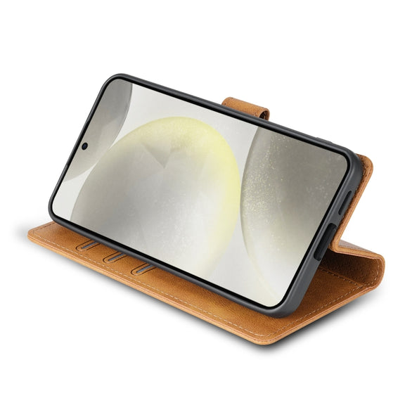 For Xiaomi 14 N.BEKUS CSJ-P1 Solid Color Leather Phone Case(Brown)