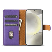 For Xiaomi 14 N.BEKUS CSJ-P1 Solid Color Leather Phone Case(Purple)