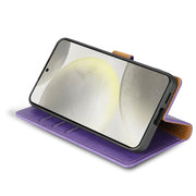 For Xiaomi 14 N.BEKUS CSJ-P1 Solid Color Leather Phone Case(Purple)