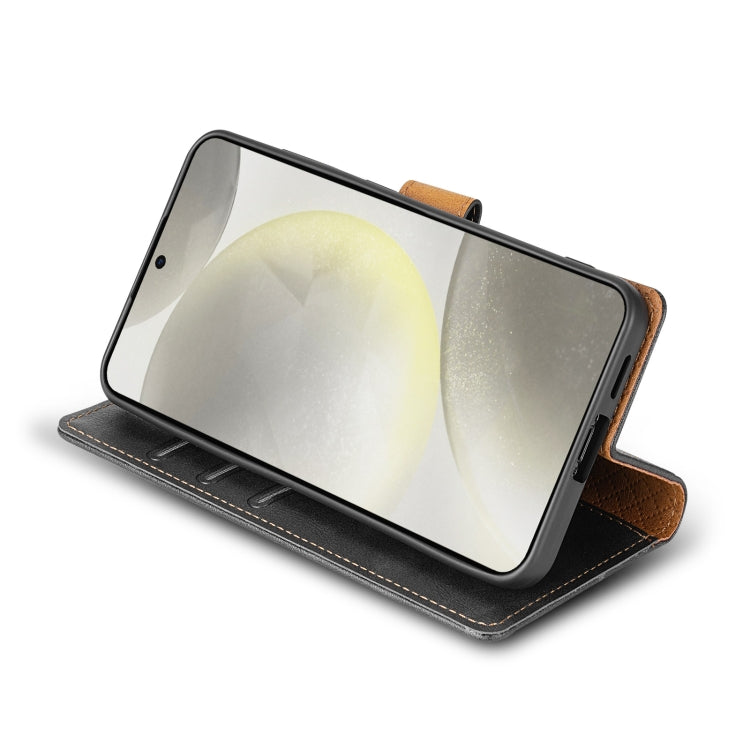 For Xiaomi 14 Ultra N.BEKUS CSJ-P1 Solid Color Leather Phone Case(Black)