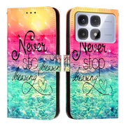 For Redmi K70 Ultra 5G Global 3D Painting Horizontal Flip Leather Phone Case(Chasing Dreams)