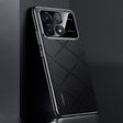 For Redmi K70 / K70 Pro Plain Leather PC Phone Case(Black) - Xiaomi Cases by PMC Jewellery | Online Shopping South Africa | PMC Jewellery | Buy Now Pay Later Mobicred