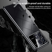 For Redmi K70 / K70 Pro Plain Leather PC Phone Case(White)
