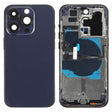 For iPhone 14 Pro Battery Back Cover with Power + Volume Flex Cable + Wireless Charging Module, Version:CE EU Version(Purple) - Back Cover by PMC TechLife | Online Shopping South Africa | PMC TechLife | Buy Now Pay Later Mobicred