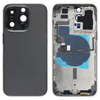 For iPhone 14 Pro Max Battery Back Cover with Power + Volume Flex Cable + Wireless Charging Module, Version:US Version(Black) - Back Cover by PMC TechLife | Online Shopping South Africa | PMC TechLife | Buy Now Pay Later Mobicred