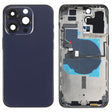 For iPhone 14 Pro Max Battery Back Cover with Power + Volume Flex Cable + Wireless Charging Module, Version:US Version(Purple) - Back Cover by PMC TechLife | Online Shopping South Africa | PMC TechLife | Buy Now Pay Later Mobicred