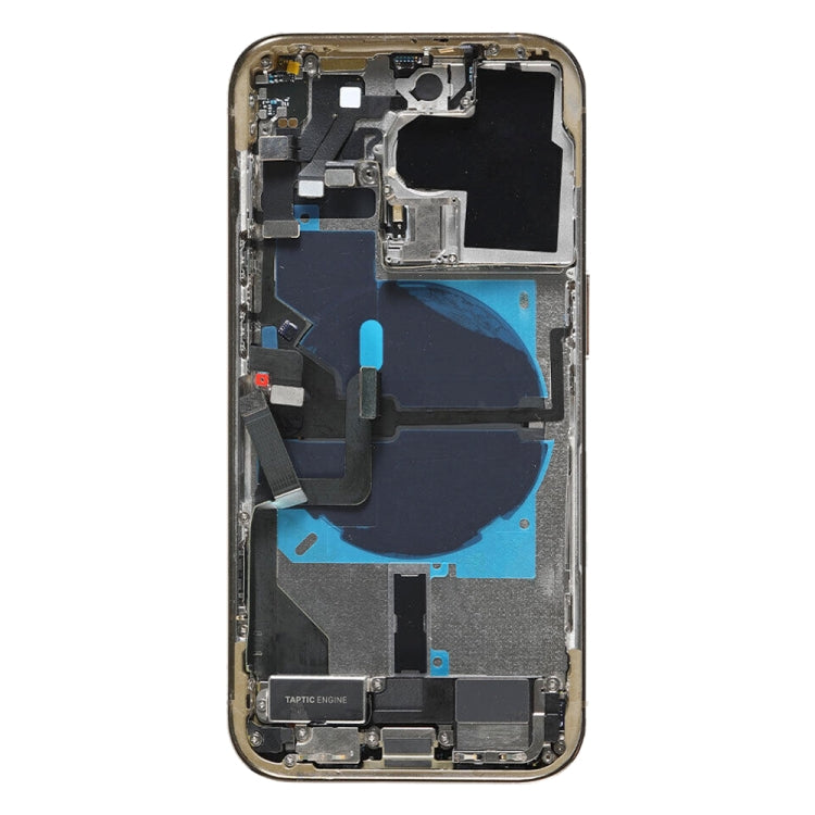 For iPhone 14 Pro Battery Back Cover Assembly, Version:China Version(Gold)