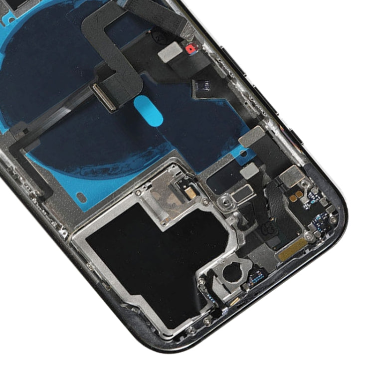 For iPhone 14 Pro Battery Back Cover Assembly, Version:CE EU Version(Black)