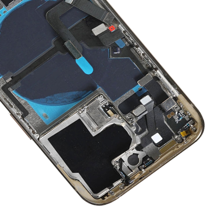 For iPhone 14 Pro Battery Back Cover Assembly, Version:CE EU Version(Gold)