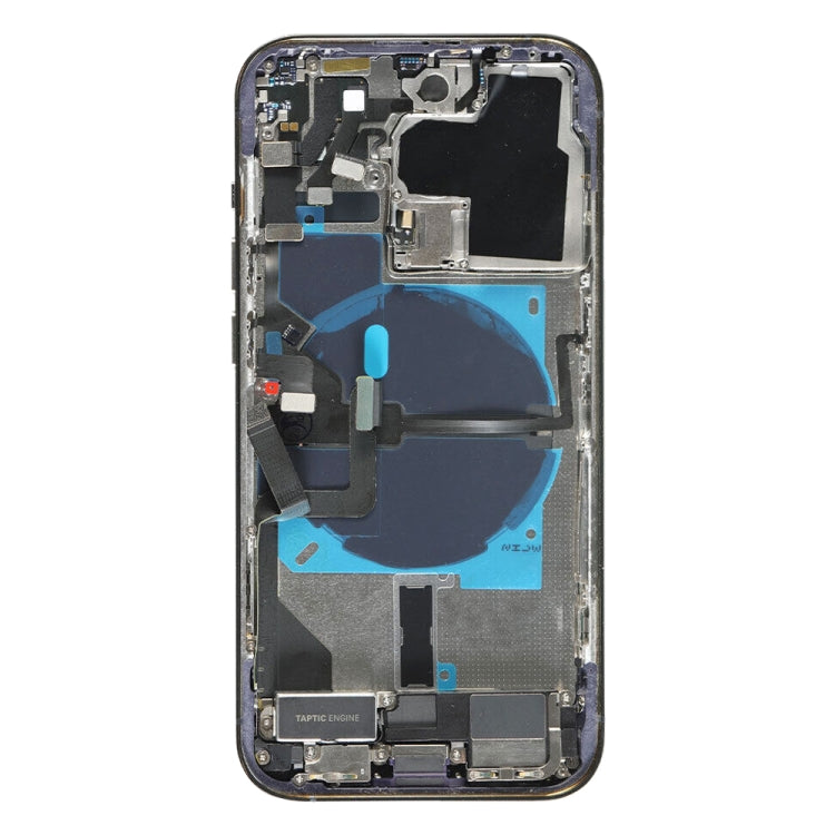 For iPhone 14 Pro Battery Back Cover Assembly, Version:CE EU Version(Purple)