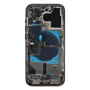 For iPhone 14 Pro Battery Back Cover Assembly, Version:US Version(Black)