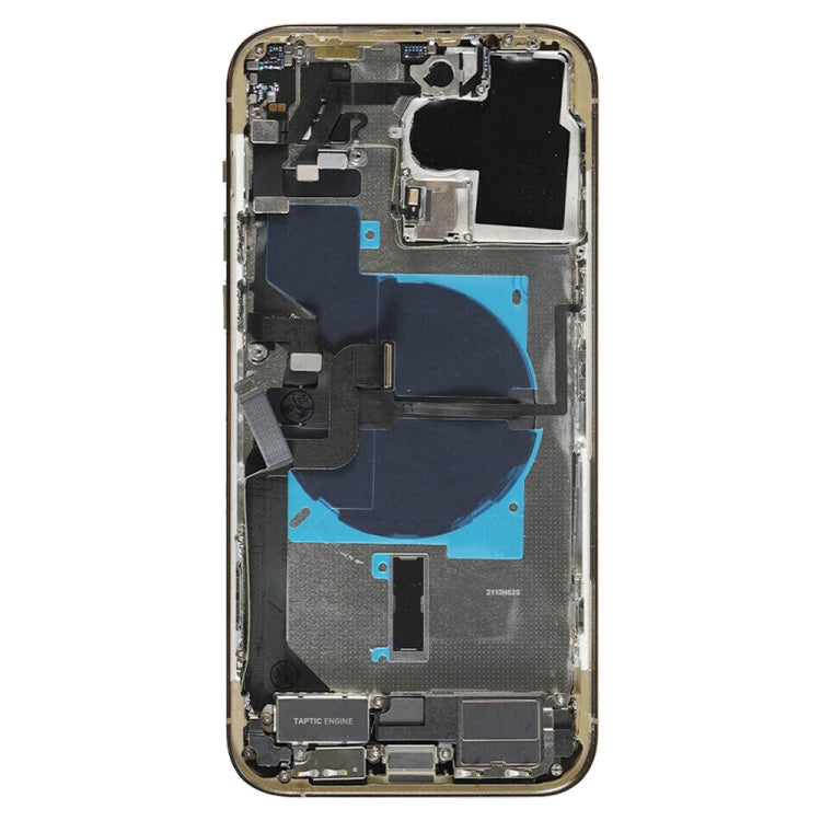 For iPhone 14 Pro Max Battery Back Cover Assembly, Version:US Version(Gold)