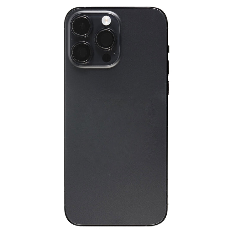 For iPhone 14 Pro Max Battery Back Cover Assembly, Version:China Version(Black)